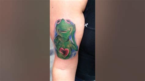 Kermit The Frog Color Tattoo Youtube