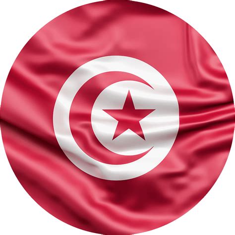 La Tunisie Drapeau ≡ Voyage Carte Plan