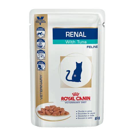 Save up to 30% off your first repeat delivery. Buy Royal Canin Veterinary Renal Tuna Wet Cat Food Pouches ...