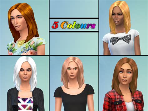 My Sims 4 Blog Jsboutique Hair 1 Recolors By Craving4plumbobs