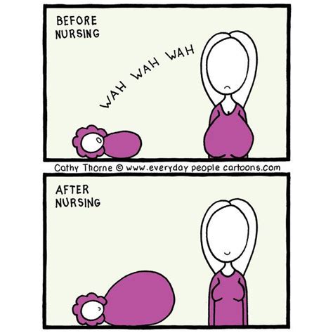 18 Comics That Capture The Reality Of Breastfeeding Breastfeeding Humor Breastfeeding Quotes