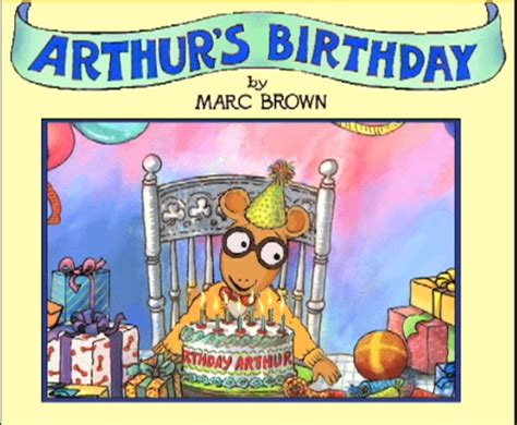 ¡descarga la mejor app para editar tus fotos online, en tan sólo un clic! Arthur's Birthday | Living Books Wiki | FANDOM powered by ...