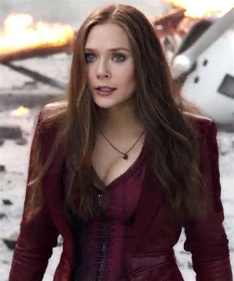 Want to discover art related to wandamaximoff? Elizabeth Olsen WandaVision Wanda Maximoff Leather Coat