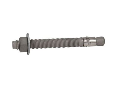 Shop for concrete anchors in anchors. 5/8" x 10" Galvanized Wedge Anchor, 10/Box | Concrete ...