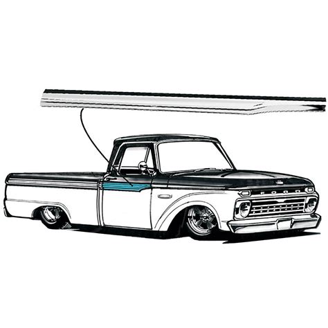 1951 Ford F 100 Clipart