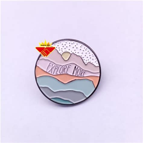 China Customized Explore More Soft Enamel Lapel Pin Suppliers
