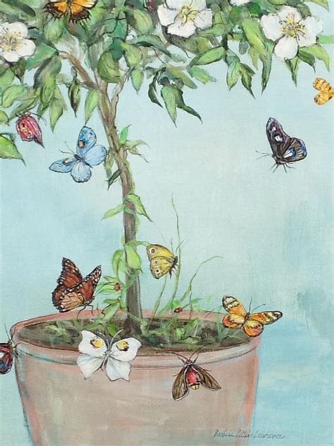 1 Beautiful Butterfly Tree Painting Etsy New Zealand