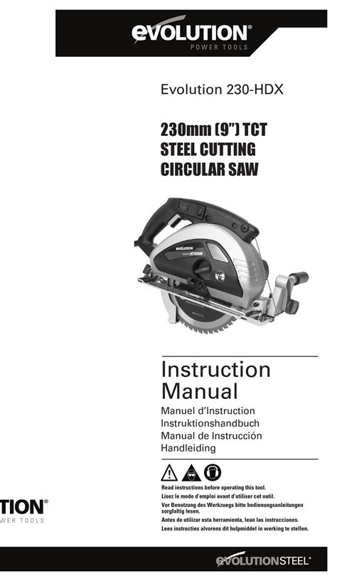 Evolution 230 Hdx Instruction Manual Pdf Download Manualslib
