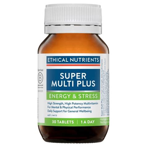 Ethical Nutrients Super Multi Plus Tab X 30 Chemist Direct