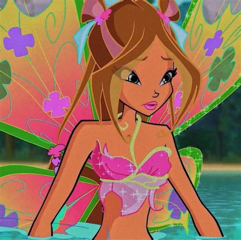 Pin By Ivanka On Winx Flora Winx Fairy Drawings Cartoon Profile