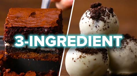 9 easy 3 ingredient desserts recipe learn