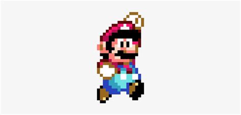Mario Pixel Jump Super Mario World Mario Jumping Transparent Png X Free Download On