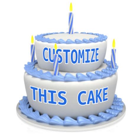 When you are nervous, you might lose control and forget something. Birthday Cake Custom - Presentation Clipart - Great ...