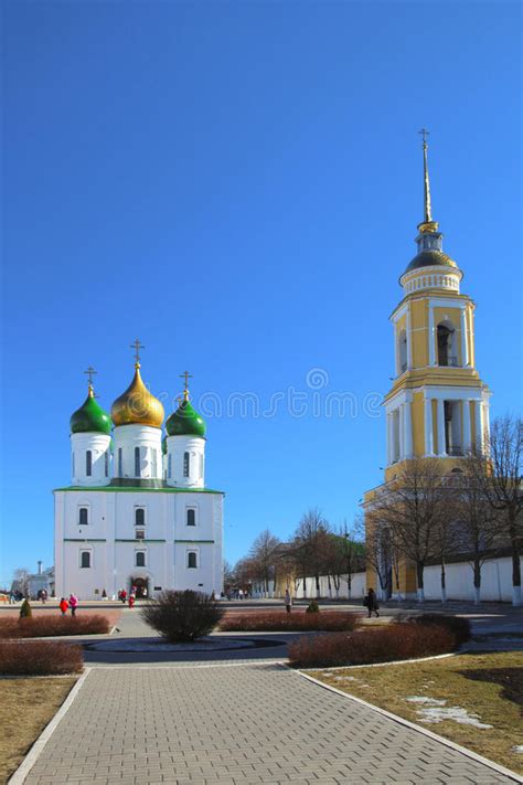 The Kremlin Wall Kolomna Stock Image Image Of Travel 52003265