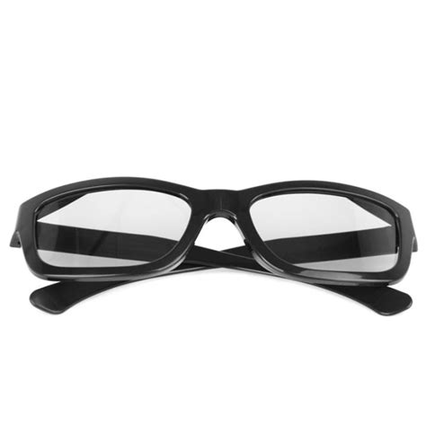1 Pc Circular Polarized Passive 3d Glasses Stereo Black For 3d Tv Real D Imax Cinemas Th