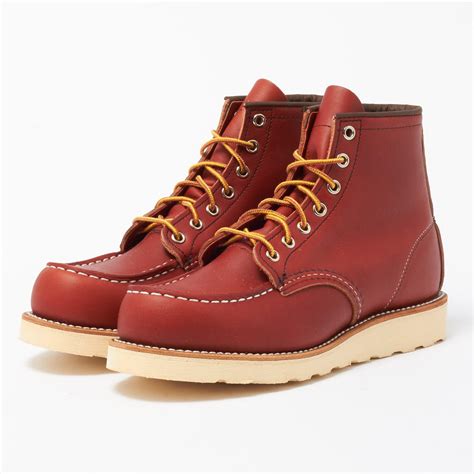 Lyst Red Wing 6 Classic Moc Toe Boot In Red For Men
