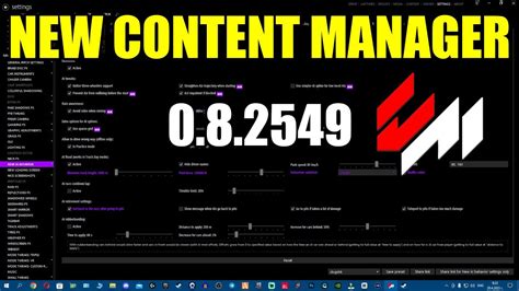 New Content Manager In Depth Review Whats New Assetto Corsa Csp