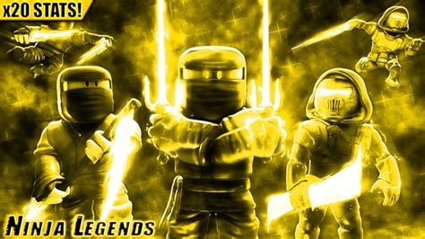 13 💥x1000 Stats ⚡ninja Legends Roblox In 2020 Legend Ninja Roblox