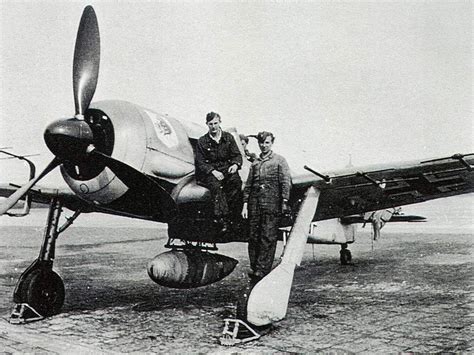 Focke Wulf Fw 190 A 8r 11 Neptun White 9 Of 1njgr 10 Flown By