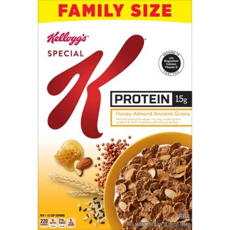 Kelloggs Special K Honey Almond Ancient Grains Protein Breakfast