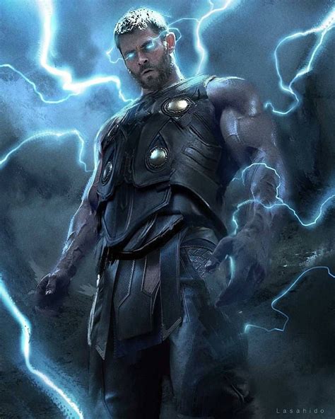 Thor Art Avengers Infinity War End Game Marvel Thor Marvel