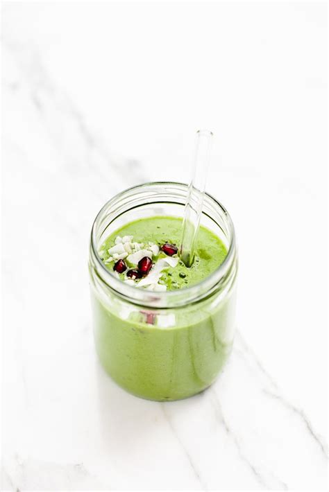 Purposeful Pear Green Smoothie With Spinach And Ginger Recipe Yummy