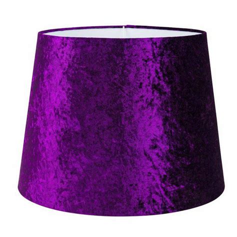 Extra Large Velvet Purple Floor Lamp Shade Shade For Floor Etsy