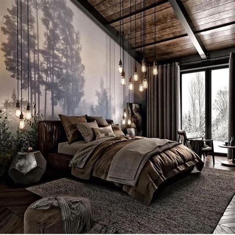This Nature Inspired Bedroom Cozyplaces