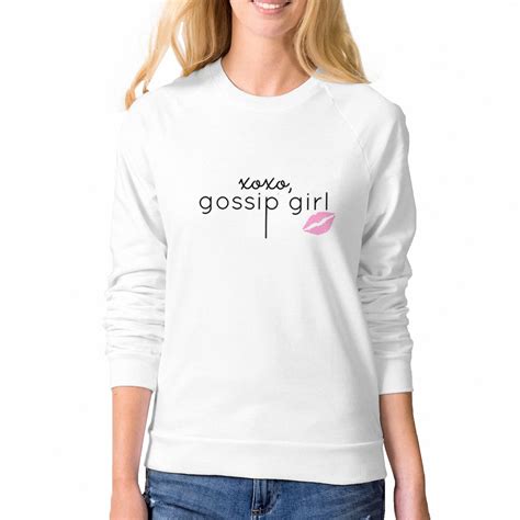 2018 New Japan Fashion Women Sweatshirt Gossip Girl Design Hoodies