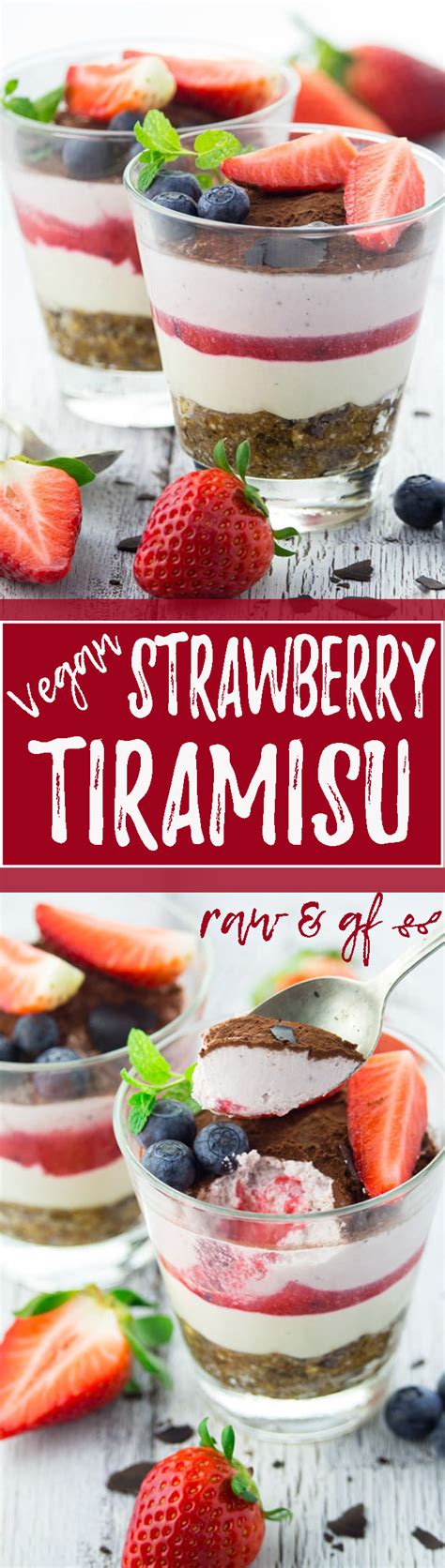 You Wont Believe This Vegan Strawberry Tiramisu Is Totally Sugar Free