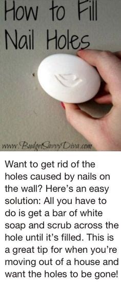 Just be careful to avoid wiring and pipes that may be hidden behind the. How I paint walls | Fill nail holes, Paint colors and Nail holes