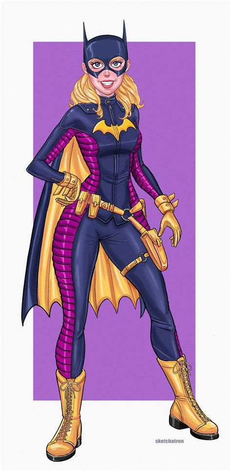[artwork] Stephanie Brown Batgirl Of Burnside For “dc Continuity Project” By Sketchatron R
