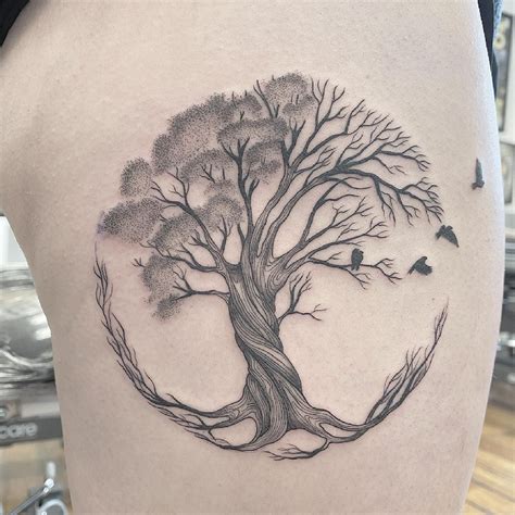 30 Tree Of Life Tattoo Ideas Meaning Symbolism And Top Designs Green