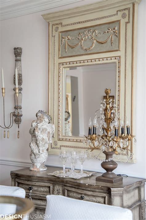 Decorative Mirrors Adding French Country Charm With Gilded Mirrors