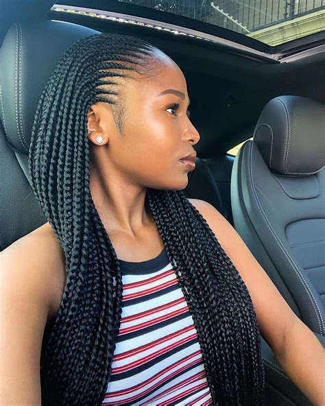 The sky is the limit when it comes to styling these gorgeous babies and we've put down our favourite 3 ways to style ghana braids. 20 Hairstyle Photos from African Braids to Inspire You