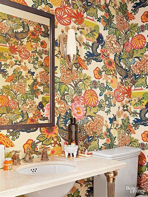 Bathroom Picturesofsmallwallpaperedbathrooms Bathroom Wallpaper