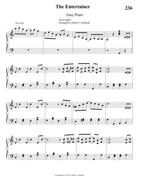 View, download and print in pdf or midi sheet music for the entertainer by scott joplin. The Entertainer, Easy Piano By Scott Joplin (1868-1917) - Digital Sheet Music For - Download ...