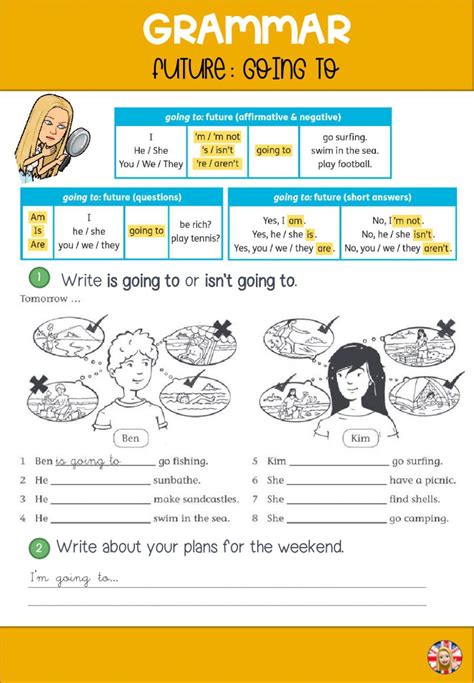 Grammar Going To Interactive Worksheet Learn English English