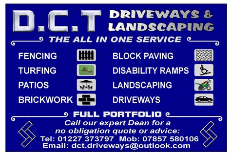 d c t driveways and landscaping posts facebook