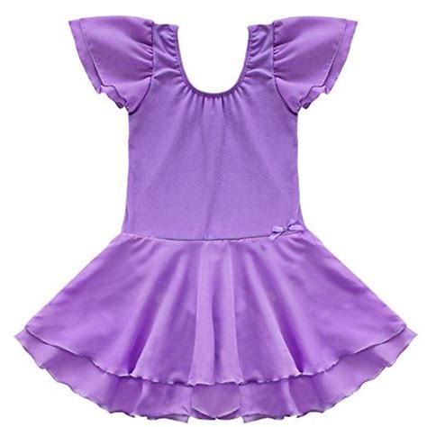 Yizyif Girl¡®s Kids Ballet Dancewear Skating Dress Leotard Skirt Outfit