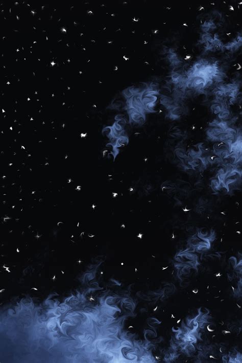 Starry Night Cloud Series 9 Art Print By Brandi Untz Numbered