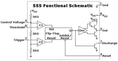 555 Schmitt Trigger 555 Timer Circuits Electronics Textbook
