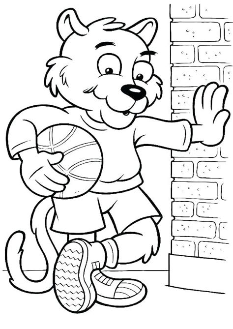 Court Coloring Pages At Getcolorings Free Printable Colorings