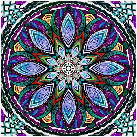 New Mandala By Relplus On Deviantart Mandala Art Mandala Art
