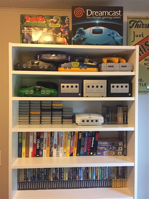 Finally Got A Shelf To Start Displaying My Retro Stuff The Right Way