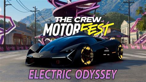 The Crew Motorfest Electric Odyssey Playlist Walkthrough Youtube