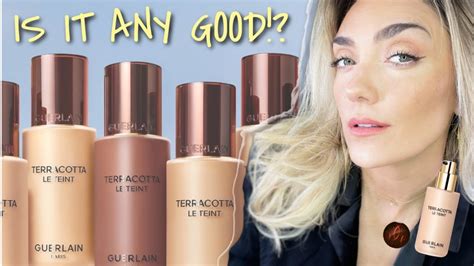 GUERLAIN LE TEINT HEALTHY GLOW NATURAL PERFECTION FOUNDATION FIRST IMPRESSIONS AND TRY ON