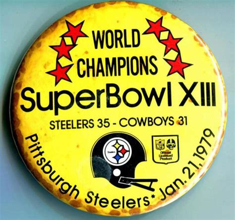 Pittsburgh Steelers1979 Super Bowl Champions Steelers Pittsburgh