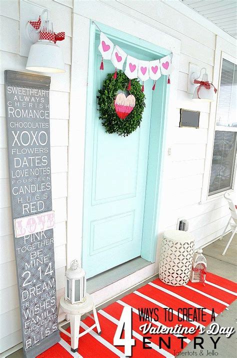 Awesome Front Door Ideas For Valentine11 Homishome