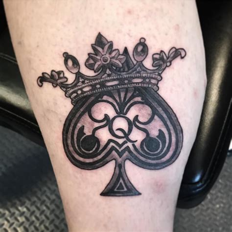 Queen Of Spades Tattoo Tattoo Ideas And Inspiration Belly Tattoos